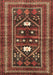 Machine Washable Persian Brown Traditional Rug, wshtr4622brn