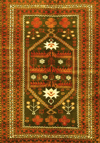 Persian Yellow Traditional Rug, tr4622yw