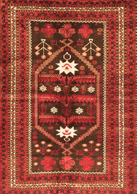 Persian Orange Traditional Rug, tr4622org