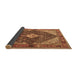 Sideview of Persian Brown Traditional Rug, tr4623brn