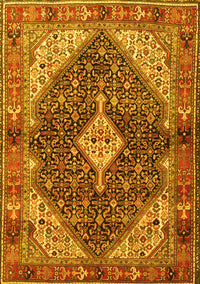 Persian Yellow Traditional Rug, tr4623yw