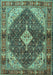 Persian Turquoise Traditional Rug, tr4623turq