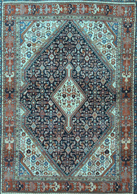 Persian Light Blue Traditional Rug, tr4623lblu