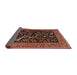 Sideview of Traditional Rust Pink Persian Rug, tr4624