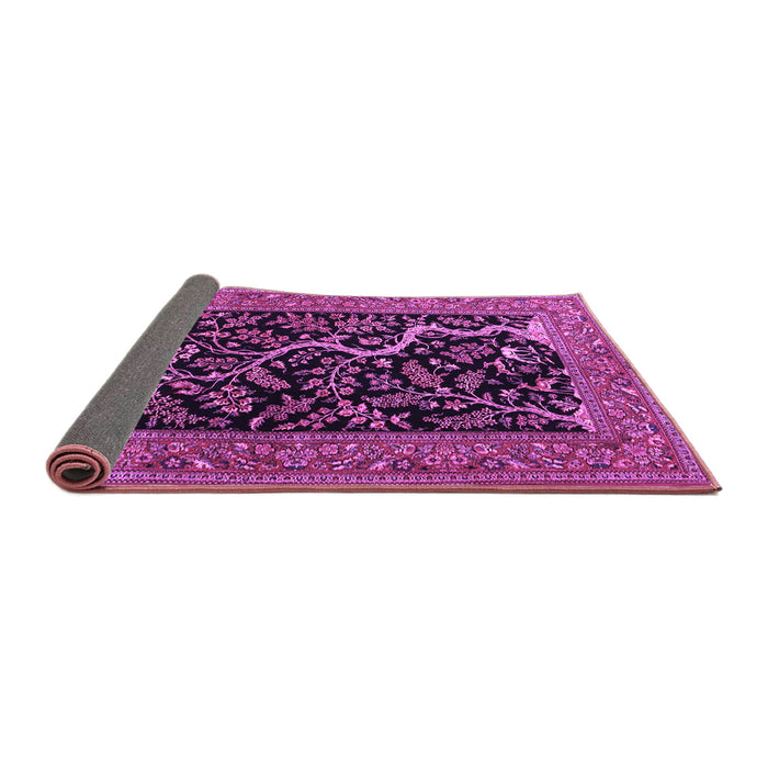Sideview of Persian Purple Traditional Rug, tr4624pur