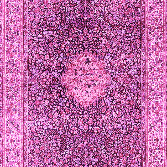 Medallion Pink Traditional Rug, tr4625pnk