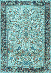 Persian Light Blue Traditional Rug, tr4626lblu