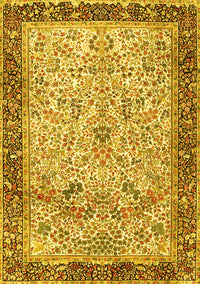 Persian Yellow Traditional Rug, tr4626yw