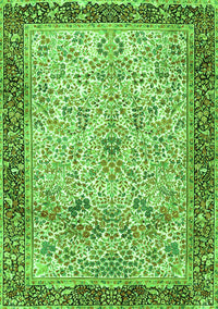 Persian Green Traditional Rug, tr4626grn