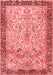 Persian Red Traditional Area Rugs