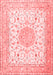 Medallion Red Traditional Area Rugs