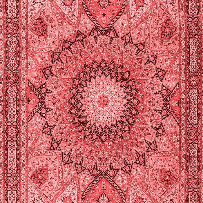 Medallion Red Traditional Area Rugs