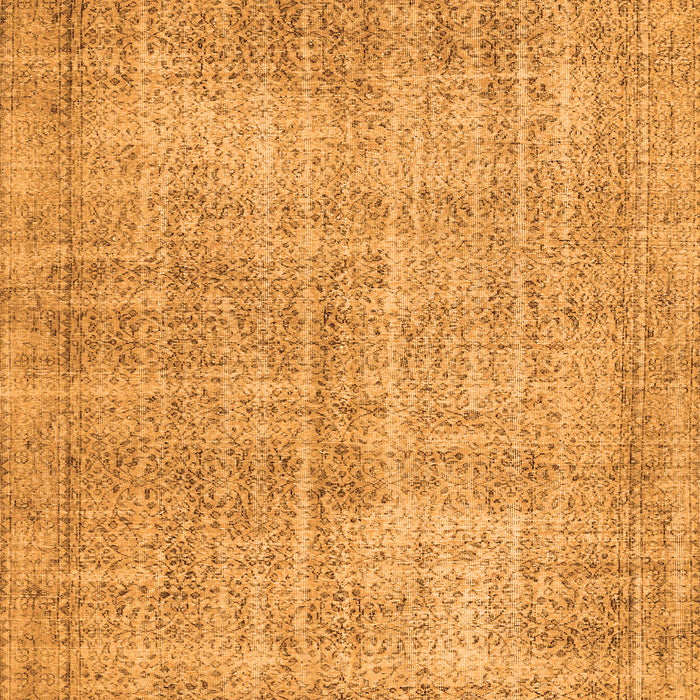 Serging Thickness of Machine Washable Persian Orange Traditional Area Rugs, wshtr462org