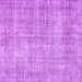 Square Persian Purple Traditional Rug, tr462pur