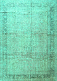 Persian Turquoise Traditional Rug, tr4630turq