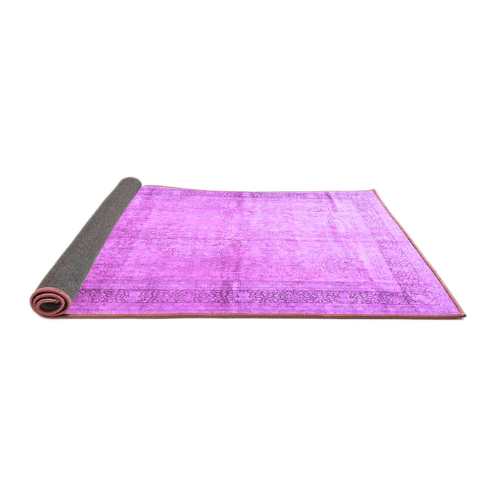 Sideview of Persian Purple Traditional Rug, tr4630pur