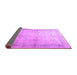 Sideview of Persian Purple Traditional Rug, tr4630pur