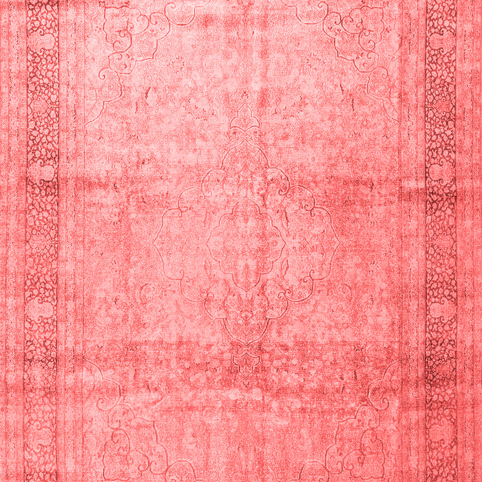 Machine Washable Persian Red Traditional Rug, wshtr4630red