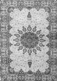 Medallion Gray Traditional Rug, tr4631gry