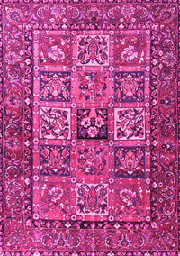 Animal Pink Traditional Rug, tr4632pnk