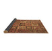 Sideview of Animal Brown Traditional Rug, tr4632brn