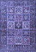 Animal Blue Traditional Rug, tr4632blu