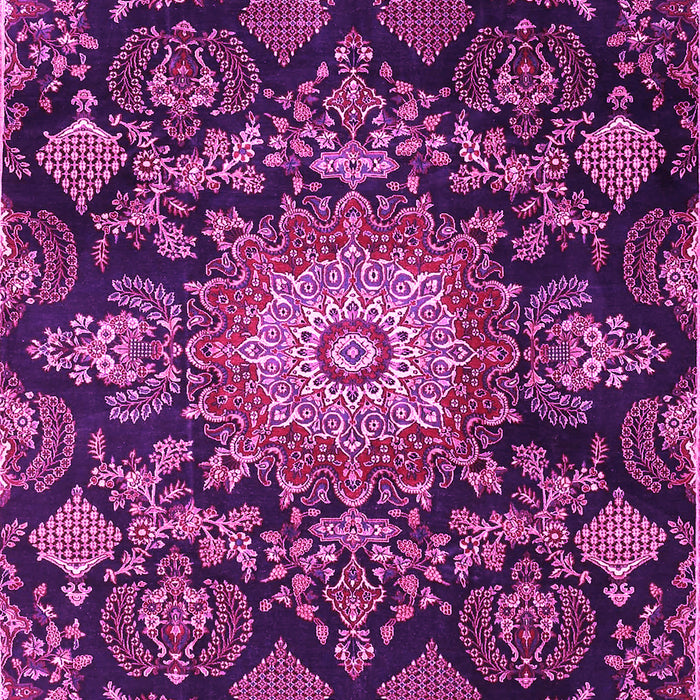 Medallion Pink Traditional Rug, tr4633pnk