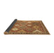 Sideview of Persian Brown Traditional Rug, tr4635brn