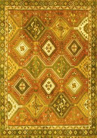 Persian Yellow Traditional Rug, tr4635yw