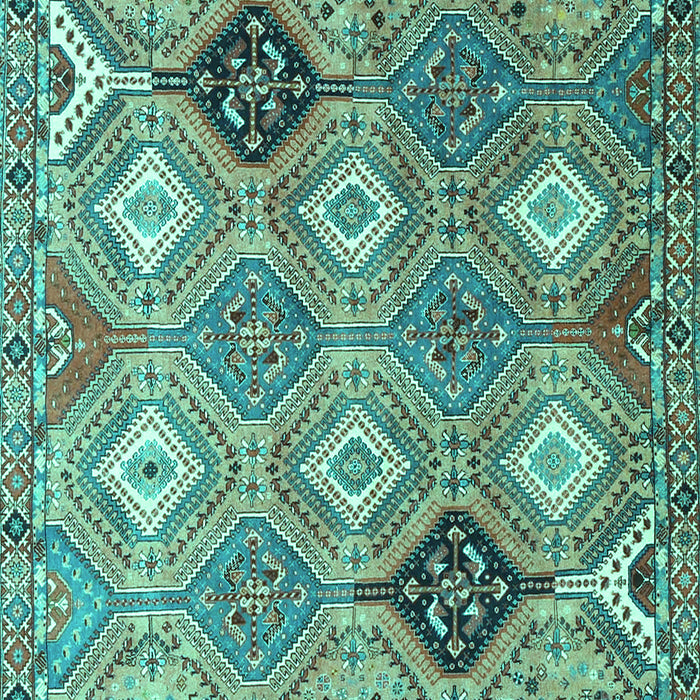 Persian Turquoise Traditional Rug, tr4636turq
