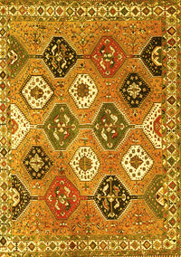Persian Yellow Traditional Rug, tr4637yw