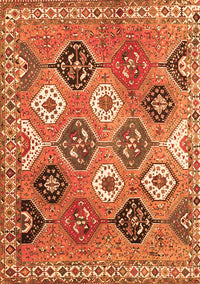 Persian Orange Traditional Rug, tr4637org