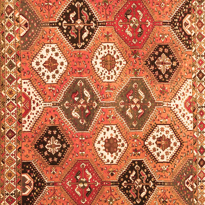 Persian Orange Traditional Rug, tr4637org