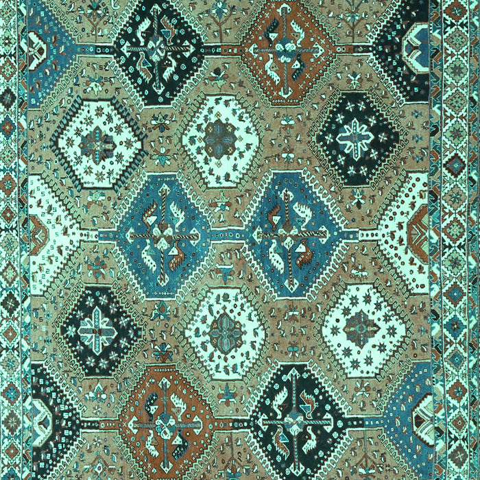 Persian Turquoise Traditional Rug, tr4637turq