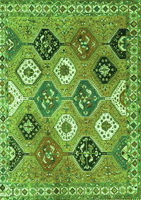Persian Green Traditional Rug, tr4637grn