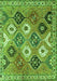 Persian Green Traditional Rug, tr4637grn