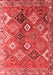 Persian Red Traditional Area Rugs