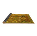 Sideview of Persian Yellow Traditional Rug, tr4638yw