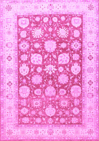 Oriental Purple Traditional Rug, tr4639pur