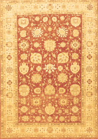 Oriental Brown Traditional Rug, tr4639brn