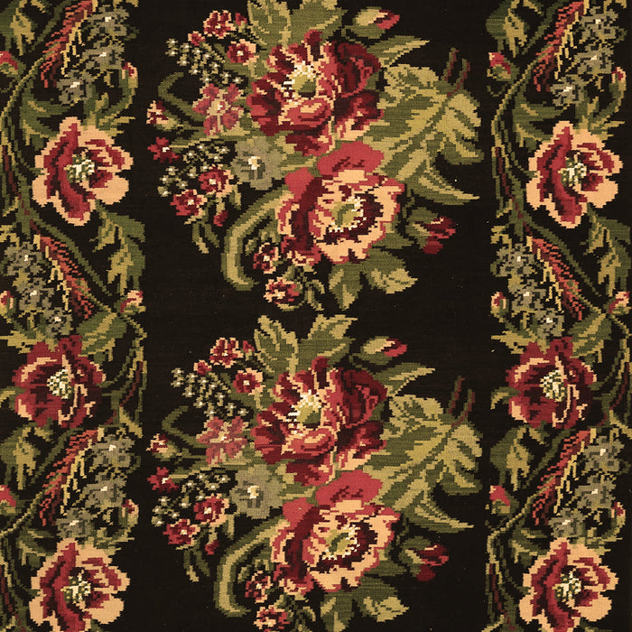 Medallion Brown French Rug, tr463brn