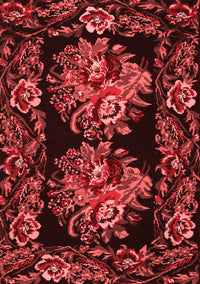 Medallion Red French Rug, tr463red