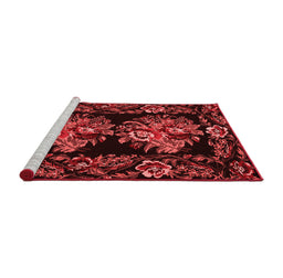 French Red Washable Rugs