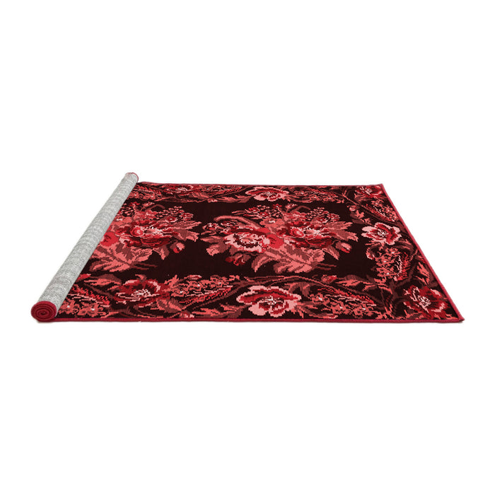 French Red Washable Rugs
