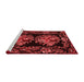 French Red Washable Rugs