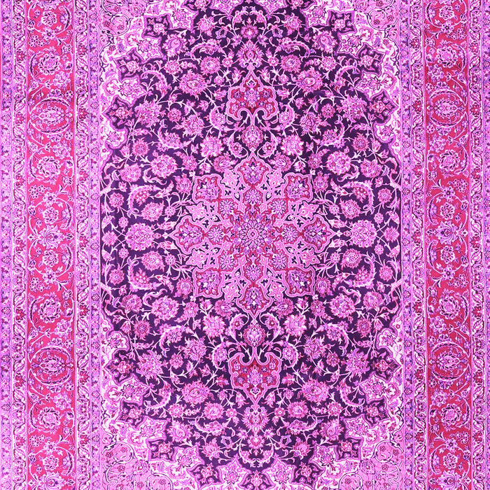Medallion Pink Traditional Rug, tr4640pnk