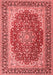 Medallion Red Traditional Area Rugs