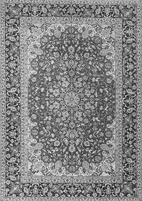 Medallion Gray Traditional Rug, tr4641gry