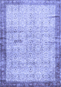 Oriental Blue Traditional Rug, tr4642blu