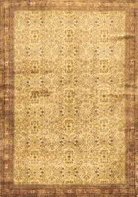 Oriental Brown Traditional Rug, tr4642brn